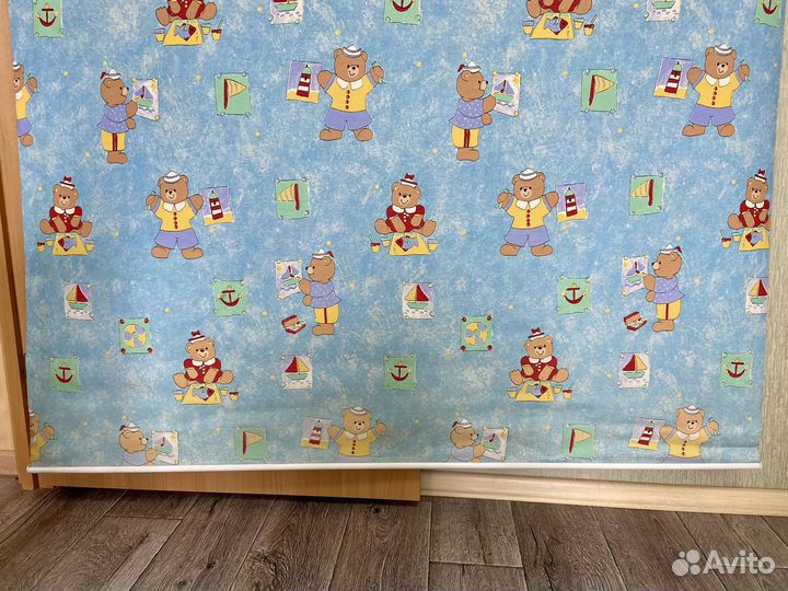 Жалюзи рулонные тканевые для детской