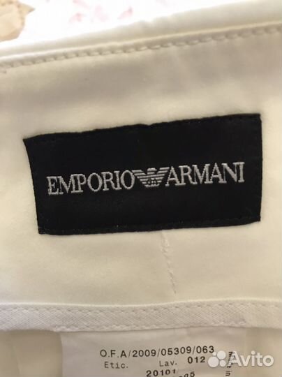 Emporio armani брюки женские