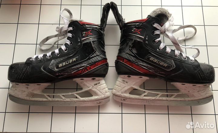 Коньки bauer vapor 2x размер Y13,5