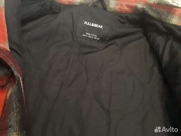 Куртка рубашка pull bear, пальто, куртка clasna