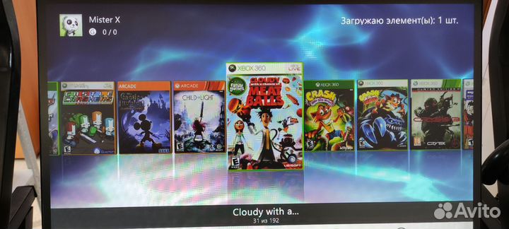 Xbox 360S (195 игр+kinect)