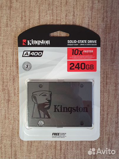 SSD 240 Гб Kingston A400 Новый