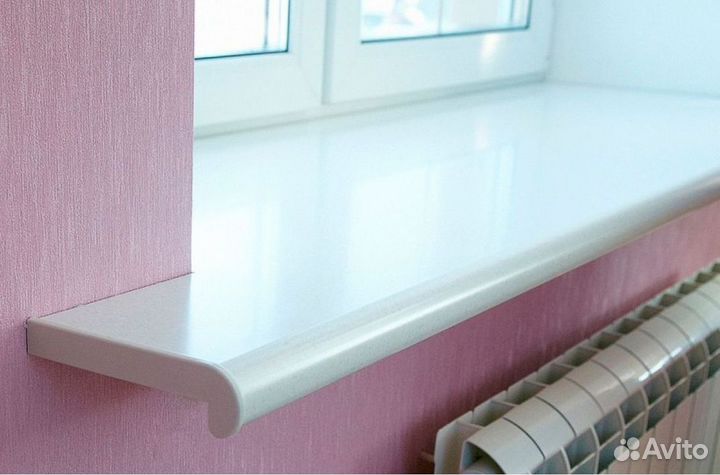 Подоконник белый