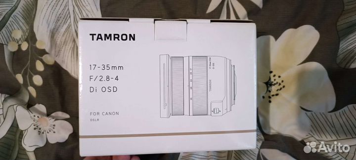 Tamron 17-35mm f/2.8-4 di osd canon