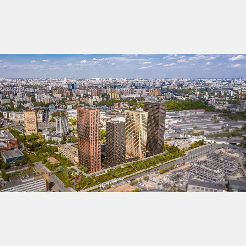 1-к. квартира, 36,2 м², 32/33 эт.