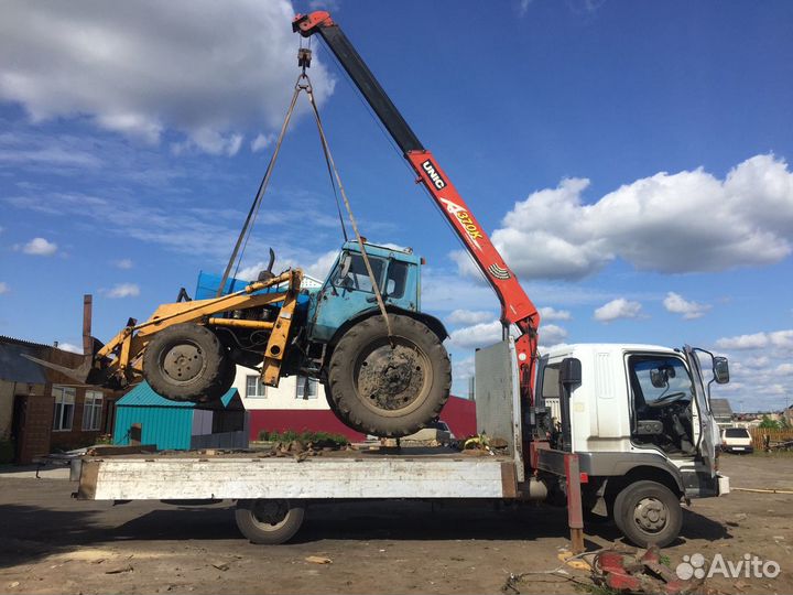 Услуги манипулятора автовышки эвакуатора Б/нал