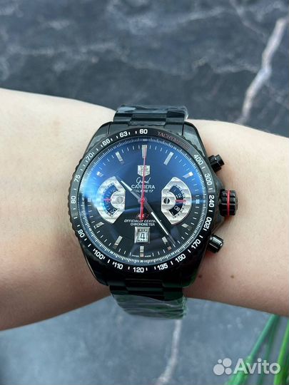 Мужские часы TagHeuer черные