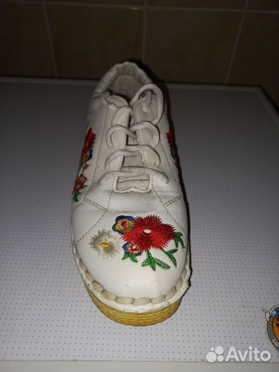 Кеды женские натуральная кожа