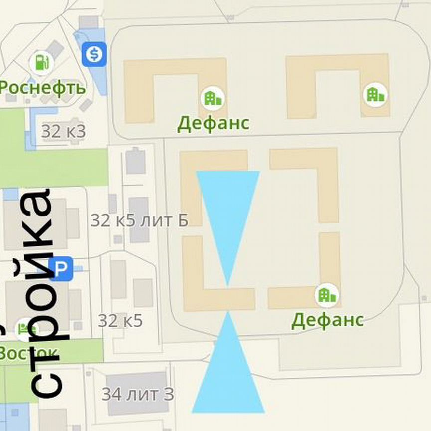 2-к. квартира, 67,8 м², 12/16 эт.