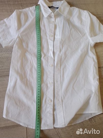Рубашка белая 134