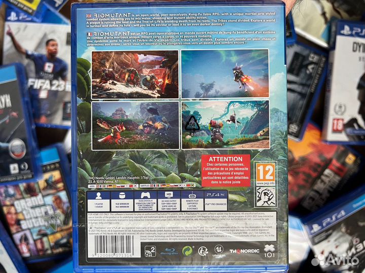 Диск Biomutant PS4 Новый