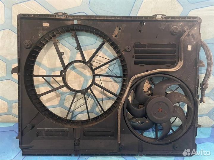 Диффузор вентиялторов в сборе 7L0959455G