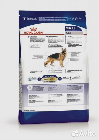 Корм для собак сухой Royal Canin Maxi Adult 15 кг
