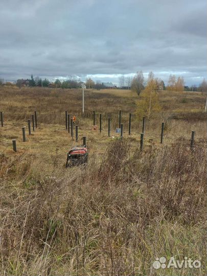 Винтовые сваи под ключ установка