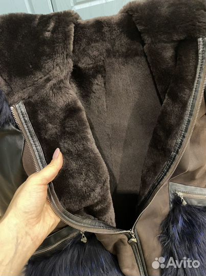 Дубленка парка