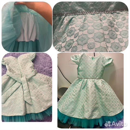 Платье для девочки 104 110