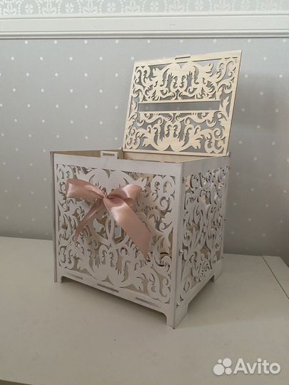 Свадебный сейф Бокалы Цветы