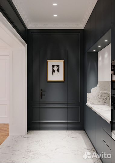 Дверь скрытого монтажа комплект