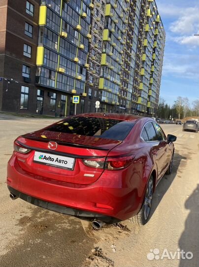 Mazda 6 2.5 AT, 2016, 150 000 км