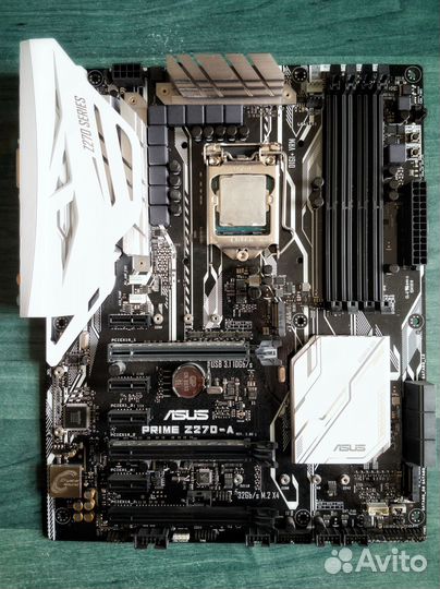 Intel Core i7 7700K + Asus Prime Z270-A