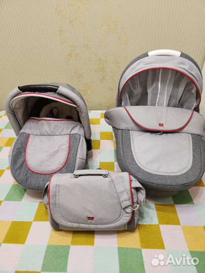 Коляска детская 3 в 1 Adamex Barletta