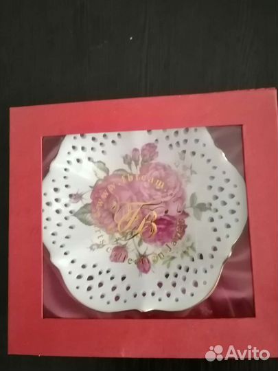 Ваза для конфет и фруктов, новая в упаковке