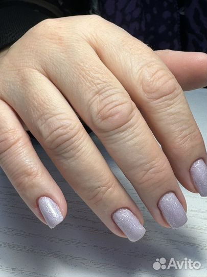 Маникюр с покрытием гель лаком