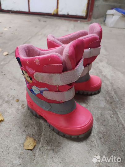 Сапожки для девочки весна-осень