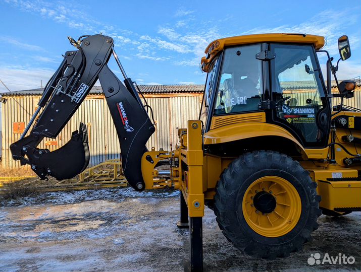 Экскаватор-погрузчик Shanmon 388H, 2025
