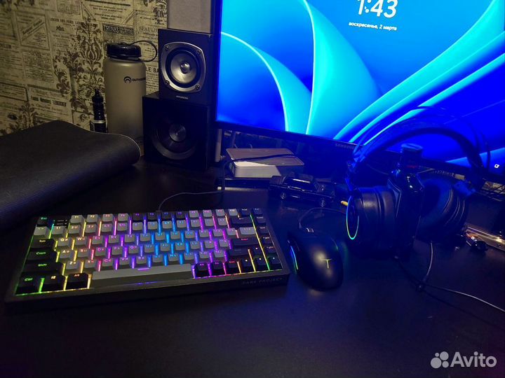 Игровой компьютер со всей переферией