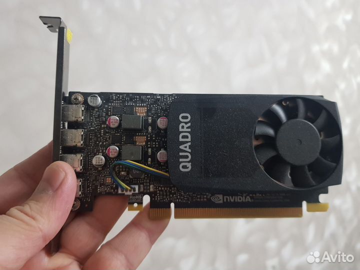 Профессиональная видеокарта Nvidia Quadro P1000