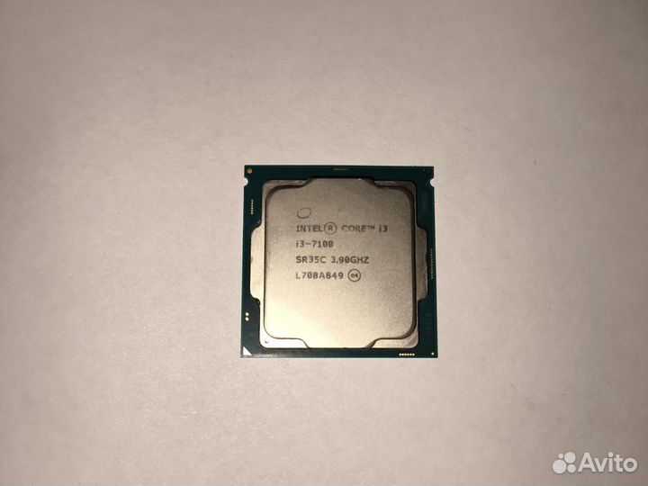 Процессор intel core i3 7100