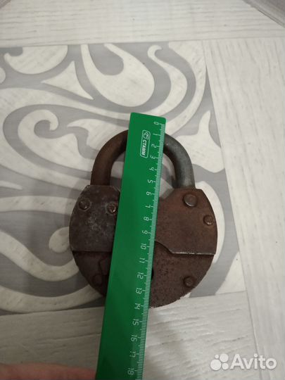 Навесной замок СССР, большой 14 см