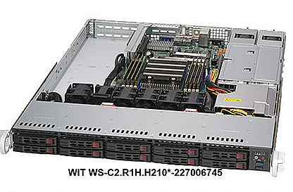 Сервер Supermicro WIT WS-C2.R1H.H210-227006745