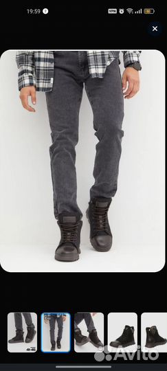 Ботинки зимние мужские