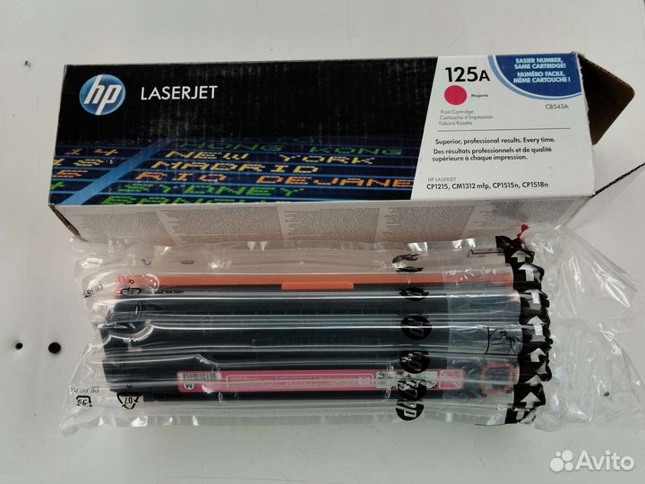 Картридж hp LaserJet CB543A