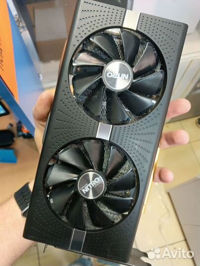 Видеокарта Rx 580 8gb Sapphire Nitro OC original