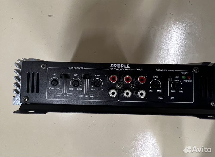 Автомобильный усилитель звука 4 канальный