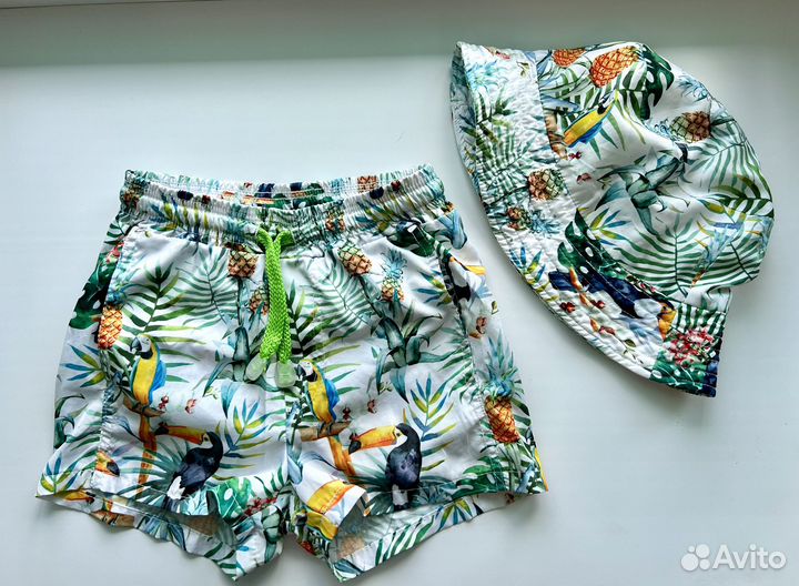 Шорты и панама