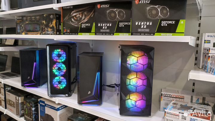 Игровой пк i3-10105F/RTX2060/SSD256