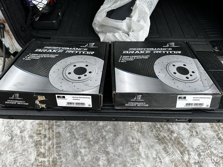 Тормазные диски range rover