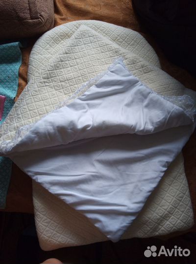 Конверт с одеялом на выписку