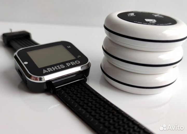 Кнопка вызова персонала, официанта, часы-пейджер