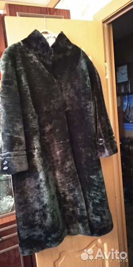 Шуба из мутона
