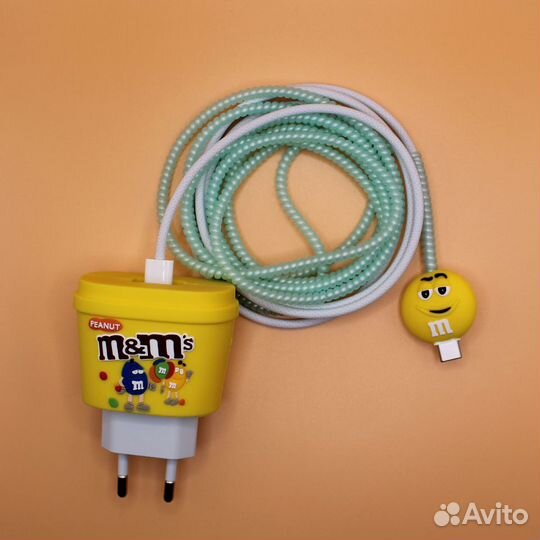 Защита кабеля и зарядного устройства Желтый MM&