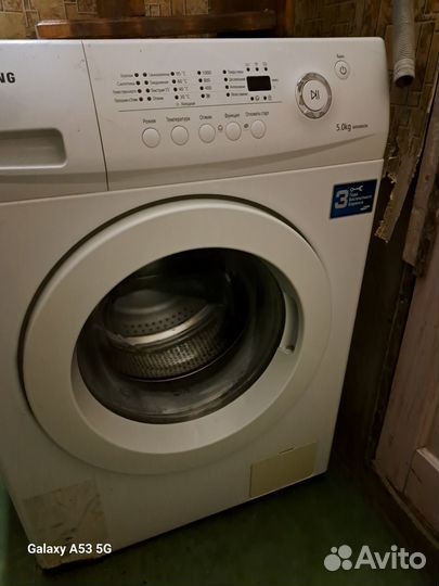 Стиральная машина samsung бу в рабочем состоянии