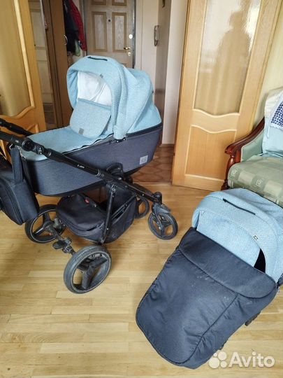 Коляска 2 в 1 adamex reggio