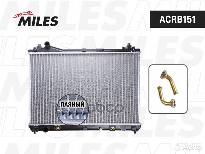 Радиатор suzuki grand vitara 2.0/2.4 A/T 05- па