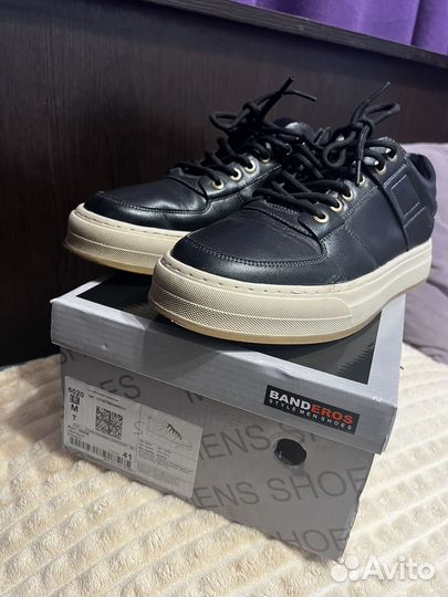 Полуботинки на подростка натуральная кожа 41