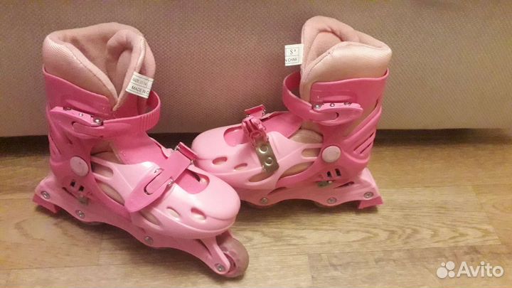 Коньки роликовые раздвижные 31-34